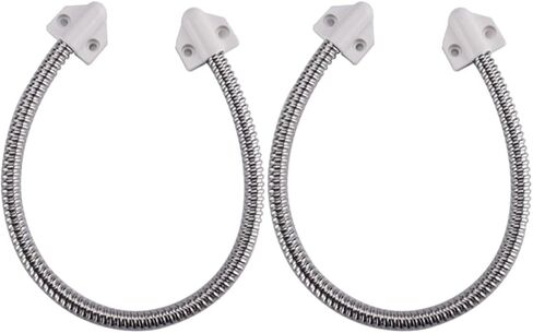 Ciieeo Door Cable Protector Metal Cable Sleeve 2pcs for Access Control System Stainless Steel and Plastic and Dustproof Design for Commercial Buildings and Residential Areas in Kuwait