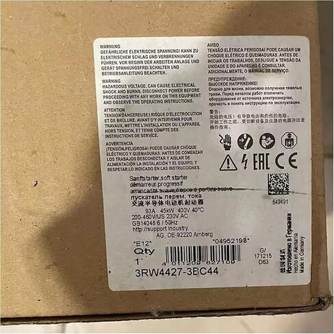 SMOCONE 3RW4427-3BC44 New and Sealed in Box 3RW44273BC44 in Kuwait