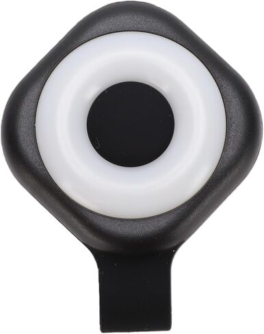 YWBL-WH Mini Portable Magnet Light, PP Material, 6 Brightness Levels, 400mAh Battery, Ideal for Reading and Walking in Emergencies (Black) in Saudi Arabia