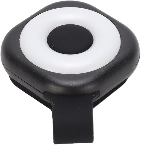 YWBL-WH Mini Portable Magnet Light, PP Material, 6 Brightness Levels, 400mAh Battery, Ideal for Reading and Walking in Emergencies (Black) in Kuwait