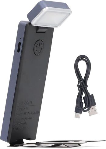 Reading Lamp, 60Lm, Flexible Angle, Narrow Reading Clip, 3-Colour Continuous Dimming with USB Cable for Home in Kuwait