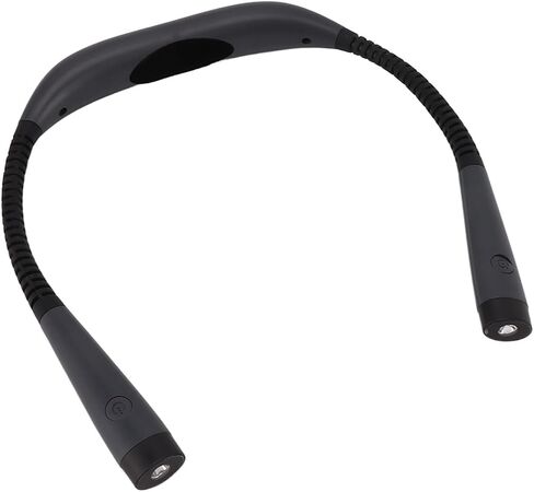 LED Neck Lamp Type C Rechargeable Bendable Arms Lightweight Book Light Lightweight for Camping in Kuwait