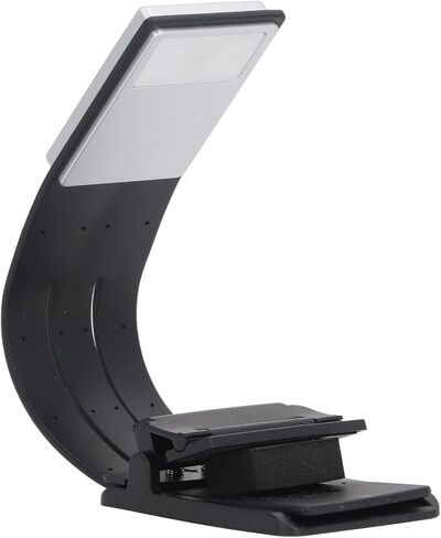 Bookmark Clip Reading Light, Dimmable Light with 3 Color Modes for Night Readers, Lightweight Design, USB Rechargeable in Kuwait