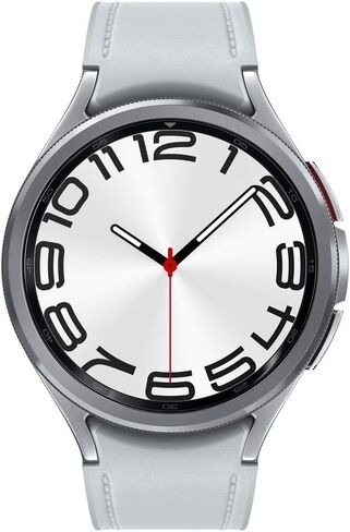 Samsung Galaxy Watch 6 Classic 47mm Bluetooth Smartwatch with Rotating Bezel, Fitness Tracker, Advanced Sleep Coaching - Silver (Renewed) in Kuwait