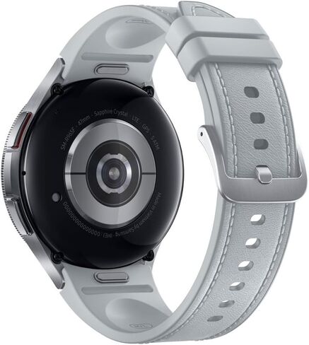 Samsung Galaxy Watch 6 Classic 47mm Bluetooth Smartwatch with Rotating Bezel, Fitness Tracker, Advanced Sleep Coaching - Silver (Renewed) in Kuwait