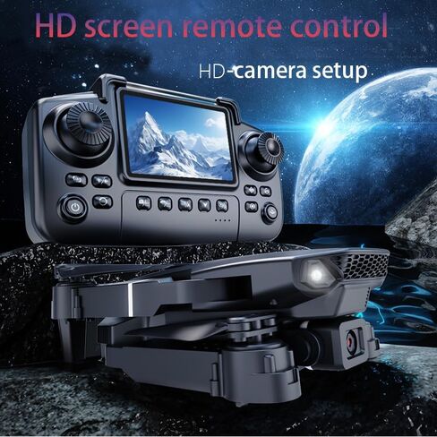 E88max Drone with Screen Controller for Beginners, Foldable Mini Drone. in Kuwait