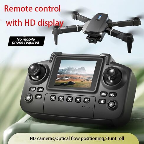 E88max Drone with Screen Controller for Beginners, Foldable Mini Drone. in Kuwait