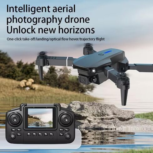 E88max Drone with Screen Controller for Beginners, Foldable Mini Drone. in Kuwait