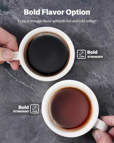 Coffee Maker Hot & Iced single cup Coffee Machine K Cup & Grounds in Kuwait