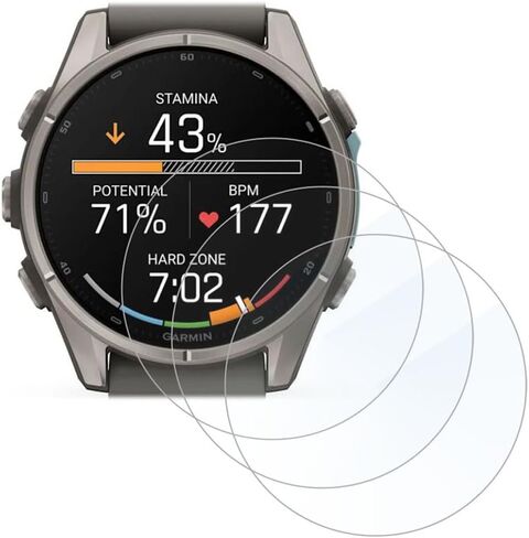 for Garmin fēnix 9 43mm Smartwatch Screen Protector [3 Pack] in Kuwait