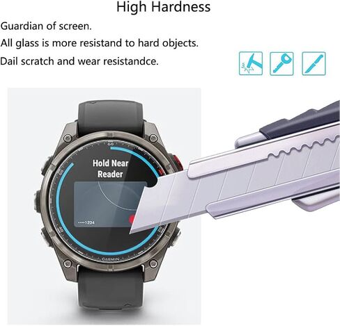 for Garmin fēnix 9 43mm Smartwatch Screen Protector [3 Pack] in Kuwait
