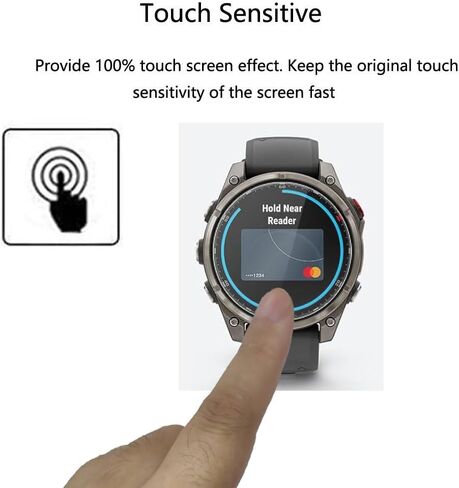 for Garmin fēnix 9 43mm Smartwatch Screen Protector [3 Pack] in Kuwait