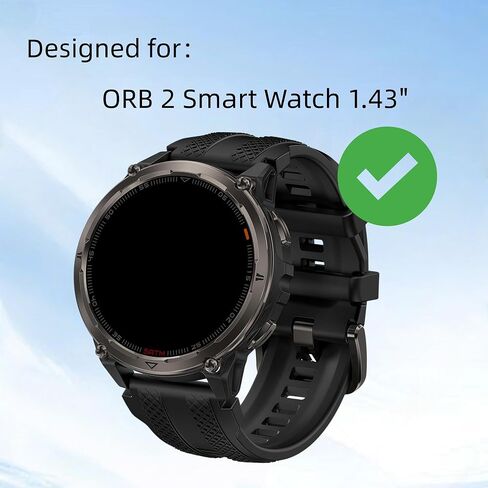 Screen Protector Designed for KOSPET ORB 2 Smart Watch 1.43" (3Pack) in Kuwait