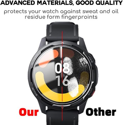 smart watch screen protector 37mm made in Tempered Glass in Kuwait