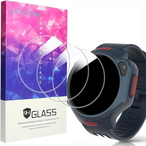 Lamshaw Compatible for myFirst Fone R2 Screen Protector, [3 Pack] 9H Tempered Glass Screen Protector Film Compatible for myFirst Fone R2 1.3 Inches Smartwatch (3 Pack) in Kuwait