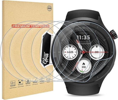 6 PCS Compatible for Motorola Moto Watch 2026 Screen Protector in Kuwait
