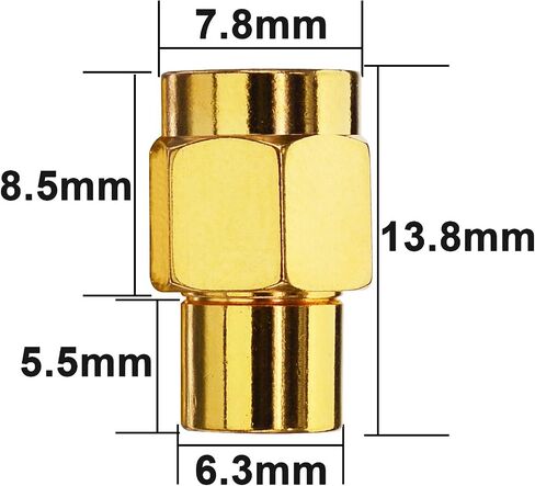 onelinkmore SMA Male 50 Ohm Terminator, DC-18GHz, 1W, RF Test Connector in Kuwait
