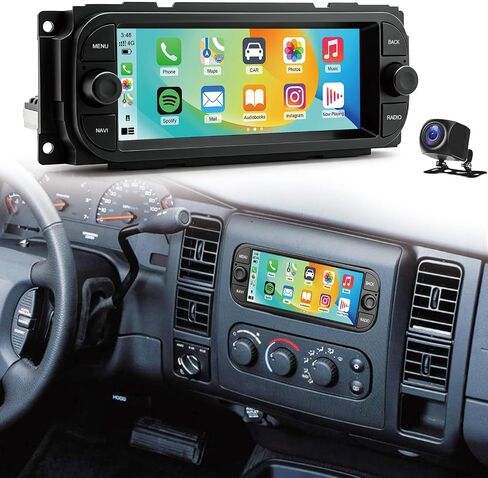 6.86 Inch Android 15 Car Stereo Radio for Dodge Dakota 2001 2002 2003 2004 in Kuwait