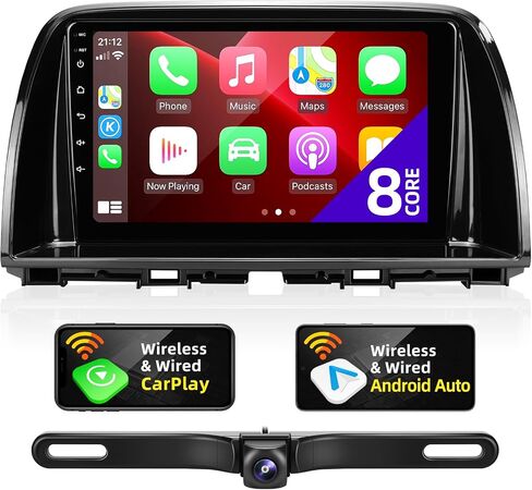 for Mazda CX-5 2013 2014 2015 Radio Stereo Wireless Carplay Auto in Kuwait