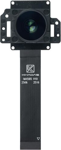 Khadas OS08A10 8 megapixel HDR Camera Module, MIPI-CSI Interface with Flexible FPC Cable, M12 Interchangeable Lens, 4 Channels, 160 Degrees Perspective Applications for Robot Vision in Kuwait