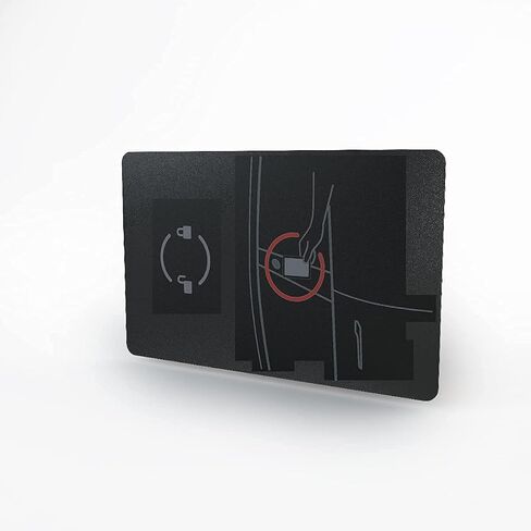 Tesla Motors Model 3/Y Black Key Card, FLASH MEMORY, USB, Smartphone, Tablet, Vehicle Accessory in Kuwait