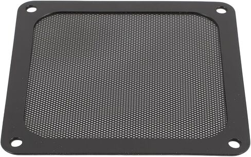 Focket 120mm Fan Filter, 4PCS Magnetic Frame PVC PC Dust Filter, Magnetic Dust with Fine Filtration Overheat Noise Reduction for PC Case Power Supply Fan Vents (Black) in Kuwait