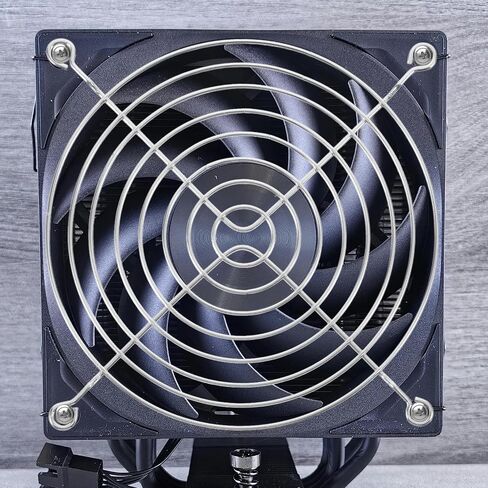 4pcs 12cm Computer Case Fan Grill Mesh with Screws Protective Dustproof Fan Cover for PC Cooling Silver Galvanized Steel for Desktop and Full Tower Cases in Kuwait