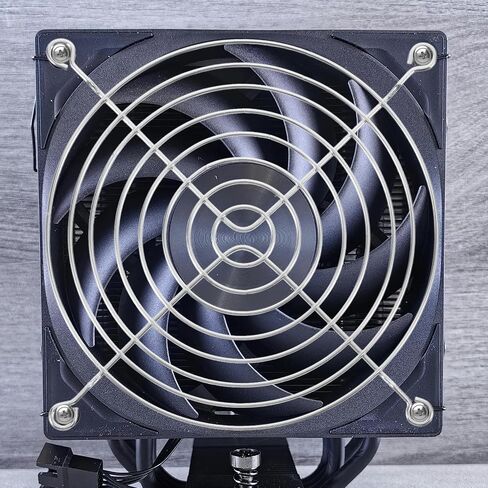 BESPORTBLE 4pcs 12cm Computer Fan Mesh Covers with Mounting Screws, Protective PC Case Ventilation Grill Guards for Gaming and Full Tower Computers, Silver Zinc-Plated in Kuwait