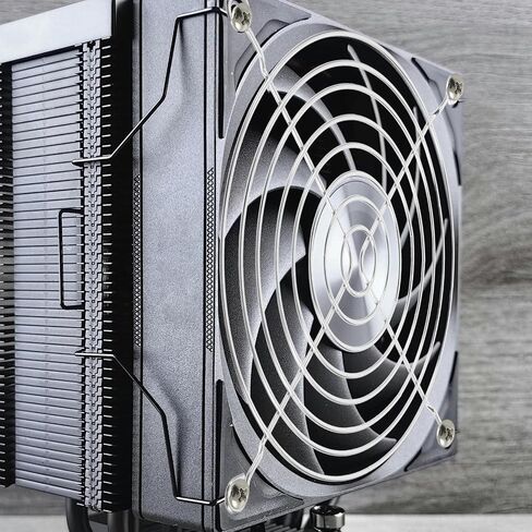 BESPORTBLE 4pcs 12cm Computer Fan Mesh Covers with Mounting Screws, Protective PC Case Ventilation Grill Guards for Gaming and Full Tower Computers, Silver Zinc-Plated in Kuwait