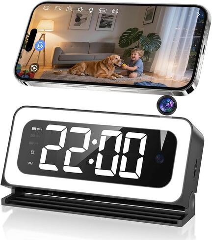 4MP/2K Window Security Camera 4Packs, No Drill 5G&2.4G WiFi Indoor Cameras for Home Security Monitoring Outdoor through Glass, Color Night Vision, 24/7 AI Human Detection, Apt. Easy Mag. Stick Install in Kuwait