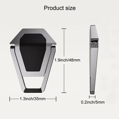 Portable Laptop Stand for Desk, Mini Foldable Laptop Riser,Anti-Slip Alloy Keyboard Stands Riser, Computer Stand Compatible with MacBook Air/Pro/Dell/HP/Lenovo/11''-17''Laptops and Keyboards (Silver) in Kuwait