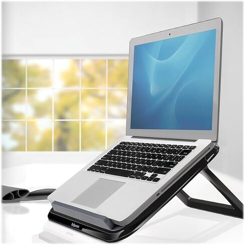 Fellowes I-Spire Series Portable Laptop Stand for Desk, Black in Kuwait