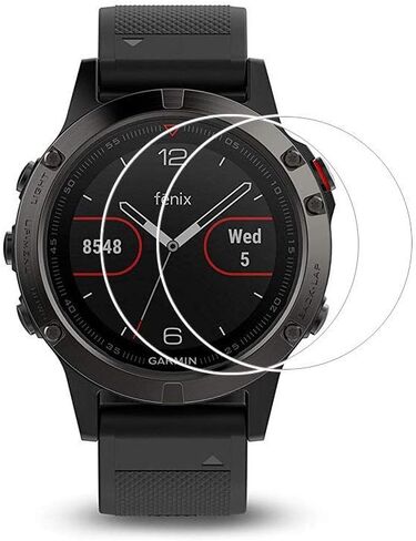 42mm Screen Protector,[3 Pack] 9H Hardness Tempered Glass Screen Protector for Universal Round Watch with Anti-Fingerprint Bubble-Free Crystal Clear (42mm Diameter) in Kuwait