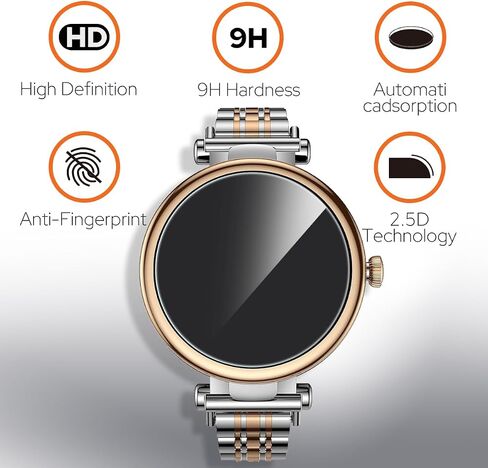 Screen Protector Compatible for TOZO S8 1.32 Inches Smart Watch, (3 Pack) 9H Tempered Glass Film Compatible for Compatible for TOZO S8 1.32" Inches Smartwatch in Kuwait