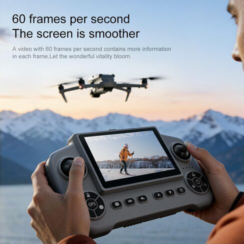 V918 GPS Drone with 8K Camera for Adults, RC Drones with 5 inch HD Screen in Kuwait