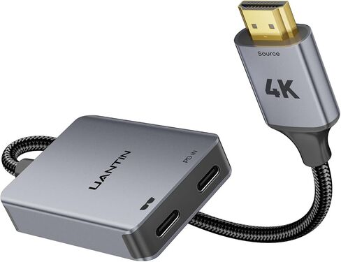 UANTIN HDMI to USB-C Adapter, 4K@60Hz for AR Glasses & Monitor in Kuwait