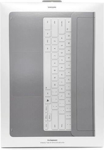 Samsung Official Pro Keyboard with Ai Key (2026) for Galaxy Tab S11 Ultra | Laptop-Like Experience - (Silver) in Kuwait