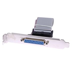 for Motherboard DB25 1 Port Serial Parallel PCI Slot Header Cable Bracket in Kuwait