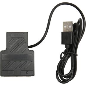 RJ45 Splitter Adapter 1 to 2, 100Mbps Ethernet Splitter Plug and Play LAN Network Connector for Cat5 Cat5e Cat6 Cat7 Cat8 Cables, Internet Splitter for Computers TV Boxes Routers in Kuwait