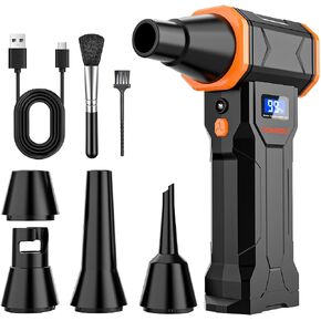 Cordless Electric Air Duster, 4-Speed Blower for Keyboard Car Clean in Kuwait