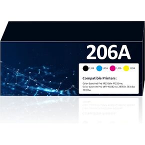 206A Toner Cartridges 4 Pack for HP M283fdw M283cdw Toner Cartridges in Kuwait