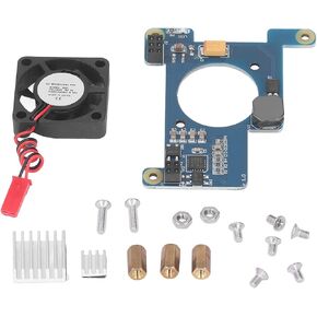 Network Expansion Board POE Power Over Ethernet Module 4B 3B Easy Connect Ethernet Power Supply Cooling Fan Complete Accessories in Saudi Arabia