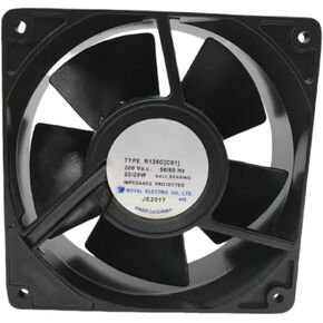 Fan R125C[C01] AC200V 22/20W 12038 Cooling 120x120x38MM in Kuwait