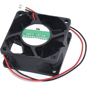 6025 60 * 60 * 25MM 6CM 24V 0.25A DA06025B24UA 2-Wire Converter Chassis Cooling Fan in Kuwait