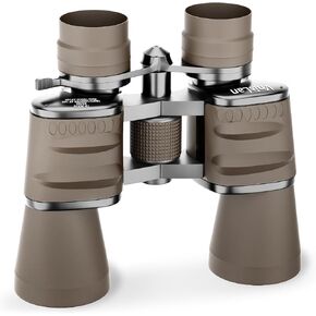 10-30x50 HD Zoom Binoculars for Adults with High-Powered & Image Stabilization - Waterproof, Clear Low-Light Vision Binos for Bird Watching, Hunting, Travel, Cruise Ship Use in Kuwait