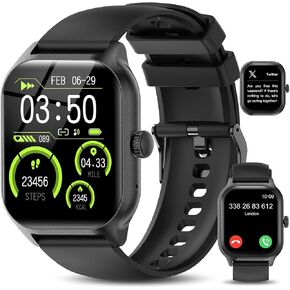 Smartwatch for Men Women, 2.01" Bluetooth Calling Fitness Tracker in Kuwait