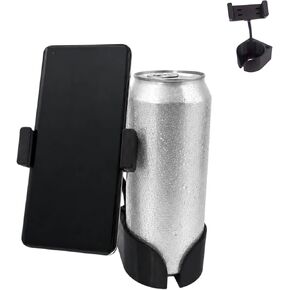 2-in-1 Shower Beer Can & Phone Holder, No-Drill Wall Mount in Kuwait