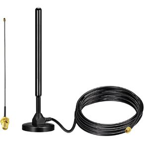 Bingfu Magnetic 915mhz Lora Antenna with Adapter Cable Compatible with Meshtastic SX1276 SX1262 nRF52840 Chip Wireless Module Mesh Node LoRaWAN IoT Gateway Lora Development Board in Saudi Arabia