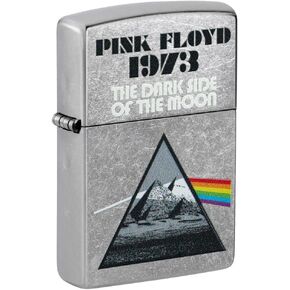 Zippo Pink Floyd 1973 Design Street Chrome Pocket Lighter - Made in USA in Kuwait