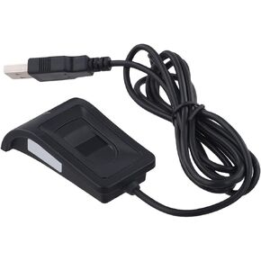 Computer Fingerprint Lock For Windows, USB Login Key Reader Black in Saudi Arabia